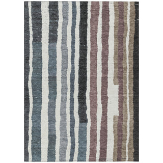Piper Looms Chantille Stripes ACN1961 Denim Machine Washable Area Rug main image