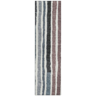 Piper Looms Chantille Stripes ACN1961 Denim Machine Washable Area Rug Runner Main Image