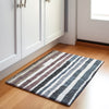 Piper Looms Chantille Stripes ACN1961 Denim Machine Washable Area Rug Scatter Lifestyle Image Feature