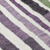 Piper Looms Chantille Stripes ACN1961 Purple Machine Washable Area Rug Swatch Image