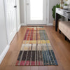 Piper Looms Chantille Stripes ACN1962 Beige Machine Washable Area Rug Runner Lifestyle Image Feature
