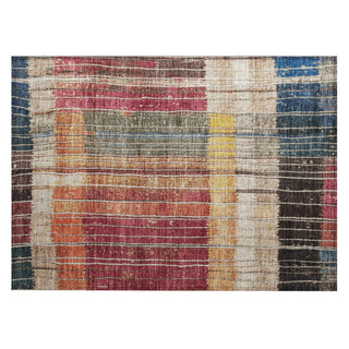 Piper Looms Chantille Stripes ACN1962 Beige Machine Washable Area Rug Scatter Main Image