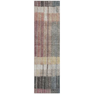 Piper Looms Chantille Stripes ACN1962 Mauve Machine Washable Area Rug Runner Main Image
