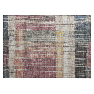 Piper Looms Chantille Stripes ACN1962 Mauve Machine Washable Area Rug Scatter Main Image