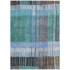 Piper Looms Chantille Stripes ACN1962 Teal Machine Washable Area Rug main image