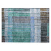Piper Looms Chantille Stripes ACN1962 Teal Machine Washable Area Rug Scatter Main Image