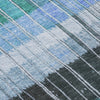 Piper Looms Chantille Stripes ACN1962 Teal Machine Washable Area Rug Swatch Image