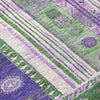 Piper Looms Chantille Stripes ACN1963 Green Machine Washable Area Rug Swatch Image