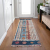 Piper Looms Chantille Stripes ACN1963 Navy Machine Washable Area Rug Runner Lifestyle Image Feature