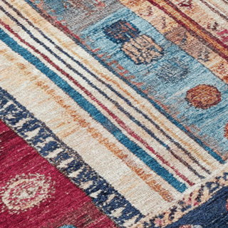Piper Looms Chantille Stripes ACN1963 Navy Machine Washable Area Rug Swatch Image