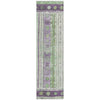 Piper Looms Chantille Stripes ACN1963 Purple Machine Washable Area Rug Runner Main Image