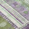 Piper Looms Chantille Stripes ACN1963 Purple Machine Washable Area Rug Swatch Image