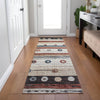 Piper Looms Chantille Stripes ACN1964 Beige Machine Washable Area Rug Runner Lifestyle Image Feature