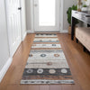 Piper Looms Chantille Stripes ACN1964 Copper Machine Washable Area Rug Runner Lifestyle Image Feature