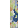 Piper Looms Chantille Abstract ACN1965 Aloe Machine Washable Area Rug Runner Main Image