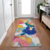 Piper Looms Chantille Abstract ACN1965 Blush Machine Washable Area Rug Runner Lifestyle Image Feature
