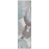 Piper Looms Chantille Abstract ACN1965 Seafoam Machine Washable Area Rug Runner Main Image