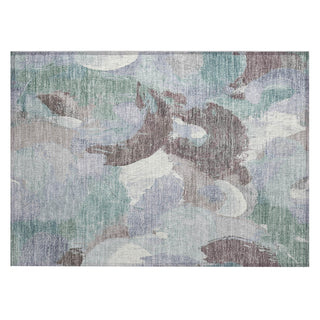 Piper Looms Chantille Abstract ACN1965 Seafoam Machine Washable Area Rug Scatter Main Image