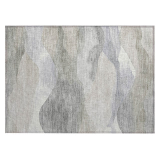 Piper Looms Chantille Waves ACN1966 Beige Machine Washable Area Rug Scatter Main Image