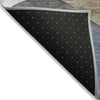 Piper Looms Chantille Waves ACN1966 Denim Machine Washable Area Rug Backing Image