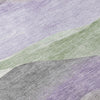 Piper Looms Chantille Waves ACN1966 Purple Machine Washable Area Rug Swatch Image