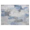 Piper Looms Chantille Abstract ACN1967 Denim Machine Washable Area Rug Scatter Main Image