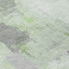 Piper Looms Chantille Abstract ACN1967 Green Machine Washable Area Rug Swatch Image