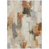 Piper Looms Chantille Abstract ACN1967 Ivory Machine Washable Area Rug main image