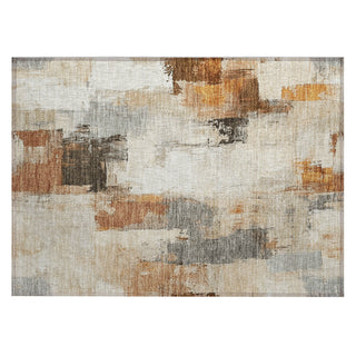 Piper Looms Chantille Abstract ACN1967 Ivory Machine Washable Area Rug Scatter Main Image