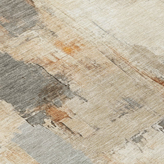 Piper Looms Chantille Abstract ACN1967 Ivory Machine Washable Area Rug Swatch Image