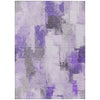 Piper Looms Chantille Abstract ACN1967 Lavender Machine Washable Area Rug main image