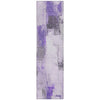 Piper Looms Chantille Abstract ACN1967 Lavender Machine Washable Area Rug Runner Main Image