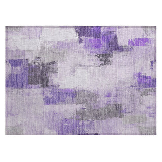 Piper Looms Chantille Abstract ACN1967 Lavender Machine Washable Area Rug Scatter Main Image
