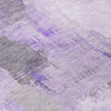 Piper Looms Chantille Abstract ACN1967 Lavender Machine Washable Area Rug Swatch Image