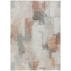 Piper Looms Chantille Abstract ACN1967 Paprika Machine Washable Area Rug main image