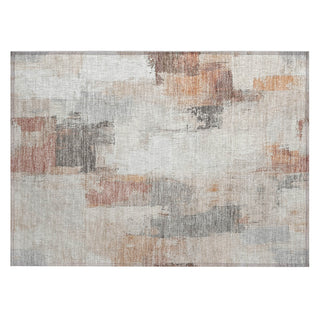 Piper Looms Chantille Abstract ACN1967 Paprika Machine Washable Area Rug Scatter Main Image