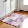 Piper Looms Chantille Abstract ACN1967 Pink Machine Washable Area Rug Scatter Lifestyle Image Feature