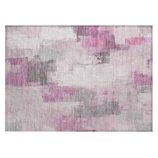 Piper Looms Chantille Abstract ACN1967 Pink Machine Washable Area Rug Scatter Main Image