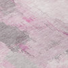 Piper Looms Chantille Abstract ACN1967 Pink Machine Washable Area Rug Swatch Image
