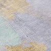 Piper Looms Chantille Abstract ACN1968 Lavender Machine Washable Area Rug Swatch Image