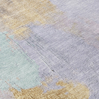 Piper Looms Chantille Abstract ACN1968 Lavender Machine Washable Area Rug Swatch Image