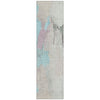 Piper Looms Chantille Abstract ACN1968 Teal Machine Washable Area Rug Runner Main Image