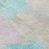 Piper Looms Chantille Abstract ACN1968 Teal Machine Washable Area Rug Swatch Image
