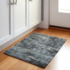 Piper Looms Chantille Geometric ACN1969 Charcoal Machine Washable Area Rug Scatter Lifestyle Image Feature