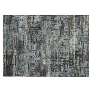 Piper Looms Chantille Geometric ACN1969 Charcoal Machine Washable Area Rug Scatter Main Image