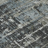 Piper Looms Chantille Geometric ACN1969 Charcoal Machine Washable Area Rug Swatch Image