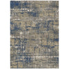 Piper Looms Chantille Geometric ACN1969 Navy Machine Washable Area Rug main image