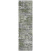 Piper Looms Chantille Geometric ACN1969 Olive Machine Washable Area Rug Runner Main Image
