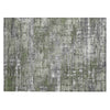 Piper Looms Chantille Geometric ACN1969 Olive Machine Washable Area Rug Scatter Main Image