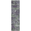 Piper Looms Chantille Geometric ACN1969 Purple Machine Washable Area Rug Runner Main Image